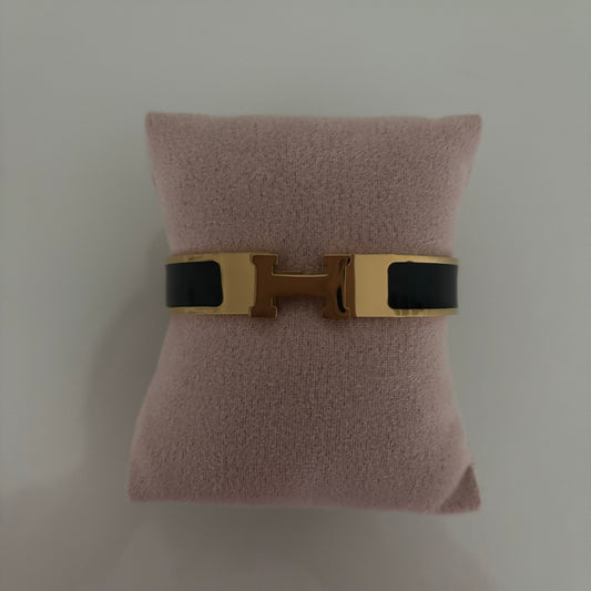 Zwarte bangle