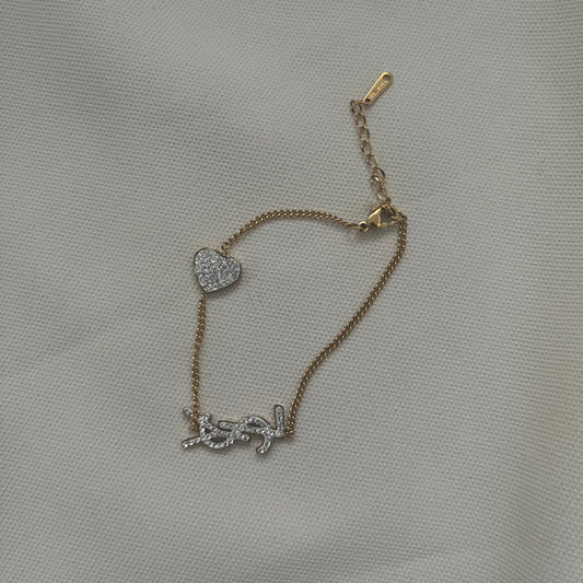Yara steentjes armband