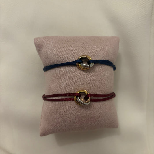 Satin bracelet